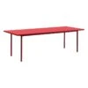 HAY Table Two-Colour, 240 X 90 Cm, Rouge Marron - Rouge
