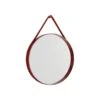 HAY Petit Miroir Strap, No 2, Rouge