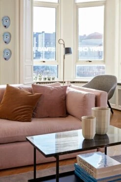 HAY Table D’appoint Rebar, 75 x 44 cm, Noir - Marbre Noir -Hay Hackney linara 415 Rebar Paper porcelain vase Christmas HAY House 2018