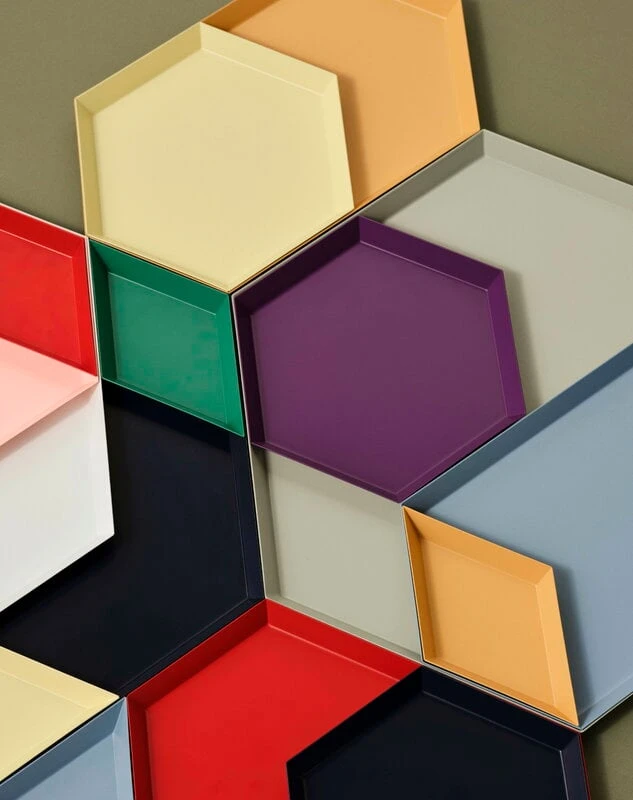 HAY Plateau Kaleido XS, Rouge 4 HAY Plateau Kaleido XS, Rouge – Image 4