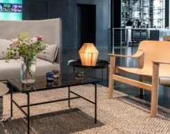 HAY Table Basse Tulou 75 cm, Noir -Hay Lucerne Festival 2019 Bernard Bonbon Marbled Cup Peas 1