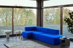 HAY Table Basse Bella 45 cm, Modèle Haut, Chêne Huilé -Hay Mags Tonus Bella Coffee Oak Slit Table Mirror catalogue 01