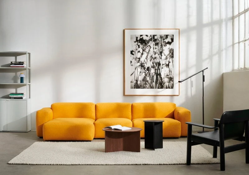 HAY Table Slit Wood, 35 cm, Modèle Haut, Noir – Image 4