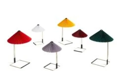 HAY Lampe à Poser Matin, Petit Modèle, Rouge Oxyde -Hay Matin Table Lamp family 02 2
