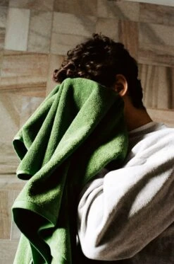 HAY Serviette De Bain Mono, Matcha -Hay Mono Bath Towel matcha