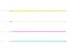 HAY Lampe LED Neon Tube Slim, 120 cm, Rose 7 HAY Lampe LED Neon Tube Slim, 120 cm, Rose -Hay Neon Tube Slim 120 family 2