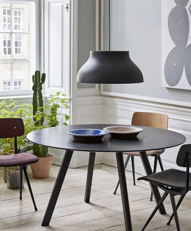 HAY Table Ronde CPH25, 140 cm, Chêne Noir – Image 5