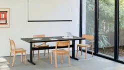 HAY Suspension Factor Linear, Directional 1500, Soft Black 9 HAY Suspension Factor Linear, Directional 1500, Soft Black -Hay Pastis Armchair and Side Chair wb lacquer oak Passerelle Table ink black Factor Linear soft black 1