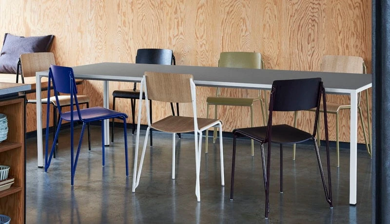 HAY Chaise Petit Standard, Noir - Noir 6 HAY Chaise Petit Standard, Noir - Noir – Image 6