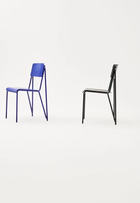 HAY Chaise Petit Standard, Noir - Noir 3 HAY Chaise Petit Standard, Noir - Noir – Image 3