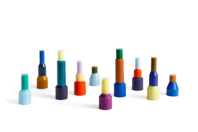 HAY Bougie Pillar, Modèle XL, Bleu Minuit 2 HAY Bougie Pillar, Modèle XL, Bleu Minuit – Image 2