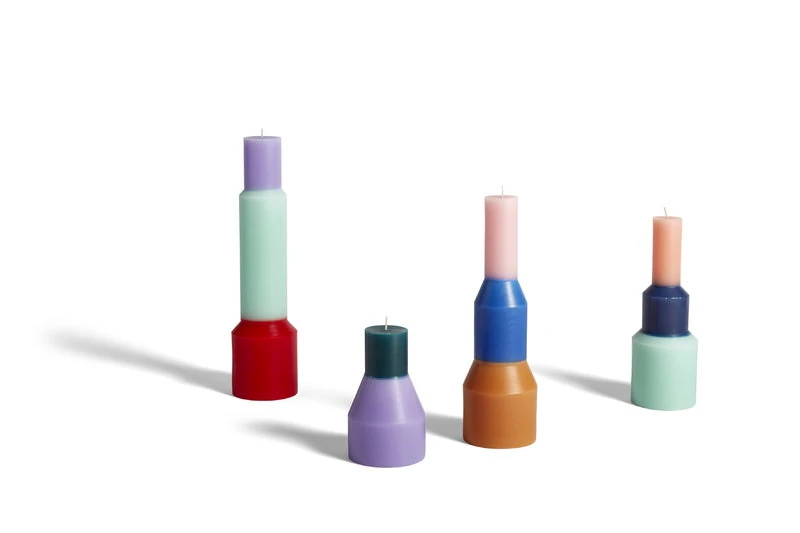 HAY Bougie Pillar, Modèle S, Lavande 2 HAY Bougie Pillar, Modèle S, Lavande – Image 2