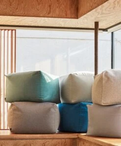 HAY Pouf, Crème Moucheté 7 HAY Pouf, Crème Moucheté -Hay Pouf eucalyptus warm grey persian blue grey sprinkle cream sprinkle 1