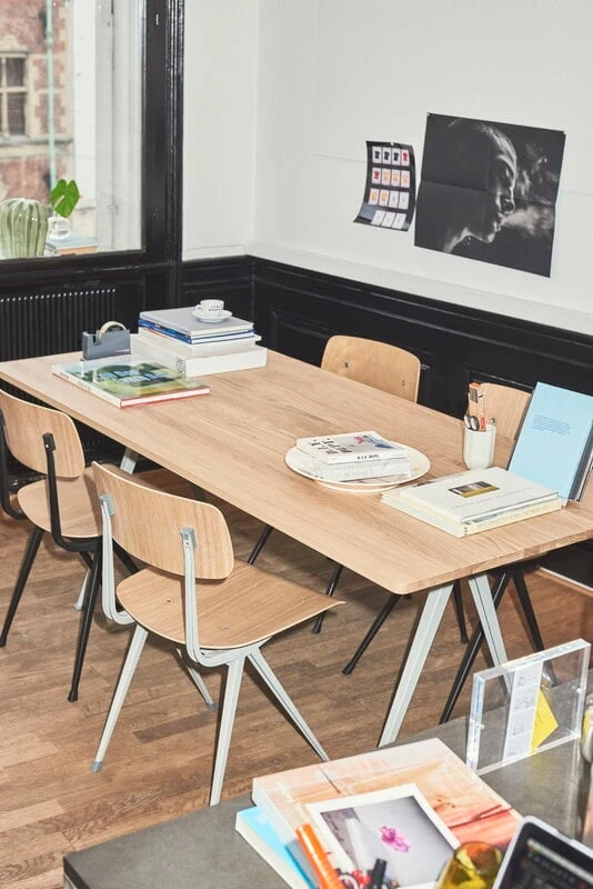 HAY Chaise Result, Beige - chêne Laqué 4 HAY Chaise Result, Beige - chêne Laqué – Image 4