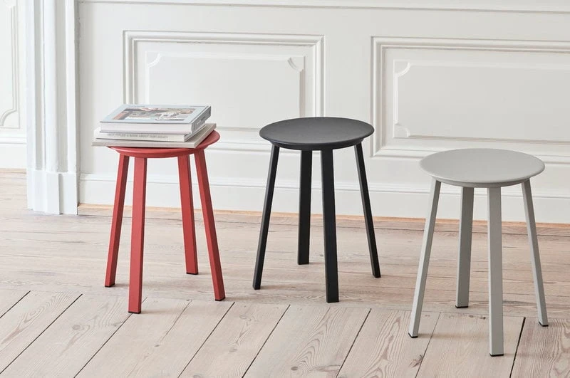 HAY Tabouret Revolver, Gris 3 HAY Tabouret Revolver, Gris – Image 3