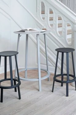 HAY Tabouret De Bar Revolver, 65 Cm, Noir -Hay Revolver Table Revolver Bar Stool