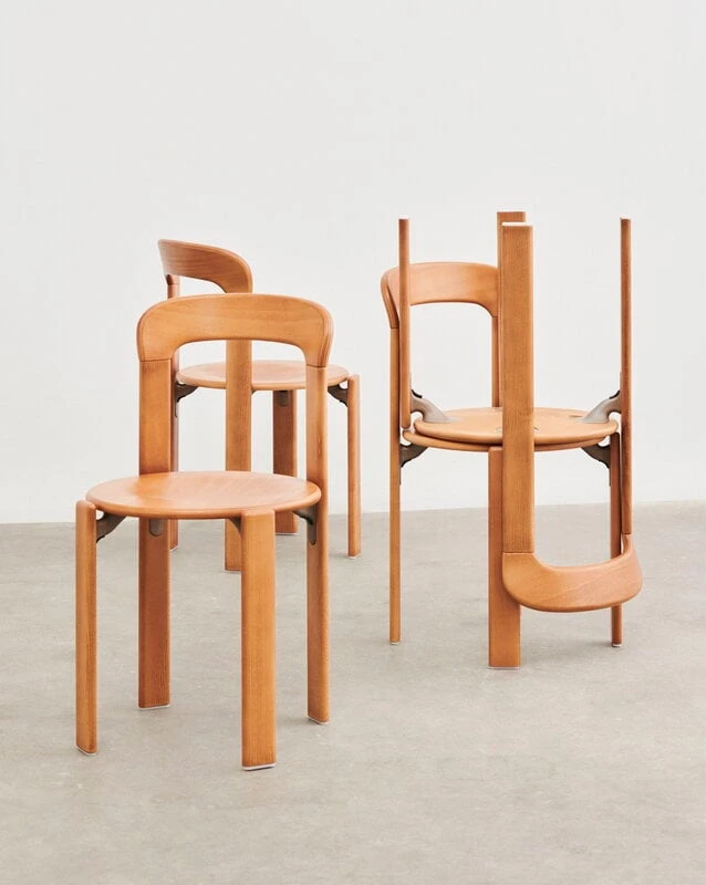 HAY Chaise Rey, Doré 3 HAY Chaise Rey, Doré – Image 3