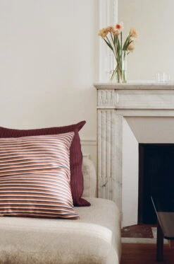 HAY Coussin Ribbon, Rouge -Hay Ribbon Cushion red terracotta