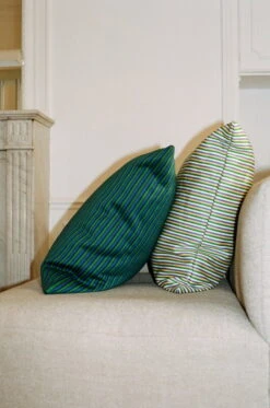 HAY Coussin Ribbon, Vert -Hay Ribbon Cushion yellow green