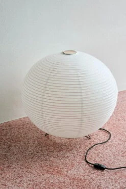 HAY Abat-jour En Papier De Riz, 56 cm, Blanc -Hay Rice Paper Floor Shade 56 Classic white