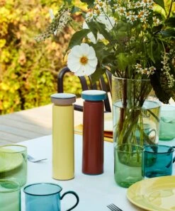 HAY Moulin Salt & Pepper, M, Terracotta 11 HAY Moulin Salt & Pepper, M, Terracotta -Hay Salt and Pepper Bubble Vase Tint Tumbler Borosilicate Cup 1