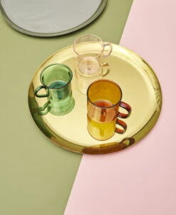 HAY Tasse En Verre, Ambre 11 HAY Tasse En Verre, Ambre -Hay Serving Tray Borosilicate Mug