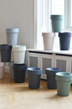 HAY Corbeille Shade Bin, Dusty Green -Hay Shade Bin family 07 1