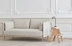 HAY Lampe De Table Marselis, Noir 10 HAY Lampe De Table Marselis, Noir -Hay Silhouette 2 seater low back Coda 1002C Butler2C Marselis