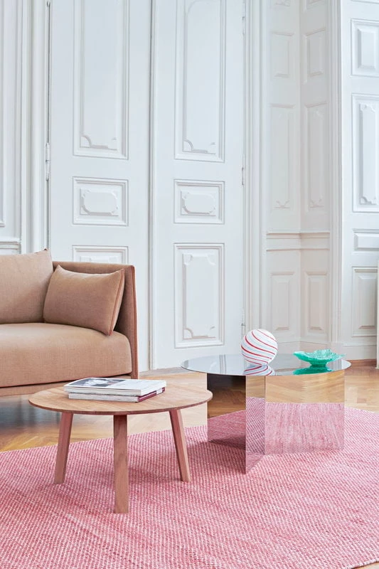 HAY Canapé Silhouette 3 Places, Linara 142/Silk Cognac - Chêne Huilé 6 HAY Canapé Silhouette 3 Places, Linara 142/Silk Cognac - Chêne Huilé – Image 6