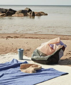 HAY Lot De 3 tasses à Café Paquet, Bleu 7 HAY Lot De 3 tasses à Café Paquet, Bleu -Hay Six Colour Bag L No 2 Paquet Coffee Cup set of 3 Frotte Bath Towel blue