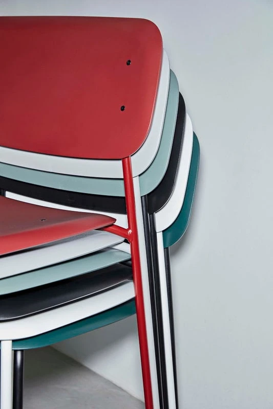 HAY Chaise Soft Edge 45, Noir 2 HAY Chaise Soft Edge 45, Noir – Image 2