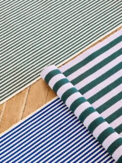 HAY Tapis Stripes And Stripes, 60 X 200 cm, Bluebell Ripple 9 HAY Tapis Stripes And Stripes, 60 X 200 cm, Bluebell Ripple -Hay Stripes and Stripes cucumber green Stripes and Stripes bluebell ripple Stripes and Stripes Door Mat lavender field 2