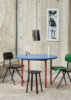 HAY Table Two-Colour, 105 Cm, Rouge Marron - Bleu 11 HAY Table Two-Colour, 105 Cm, Rouge Marron - Bleu -Hay Two Colour Booklet 22