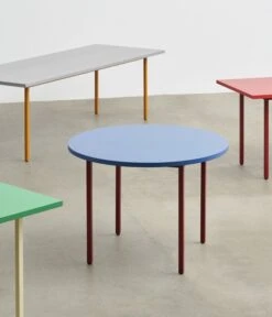 HAY Table Two-Colour, 240 X 90 Cm, Rouge Marron - Rouge -Hay Two Colour Booklet 3