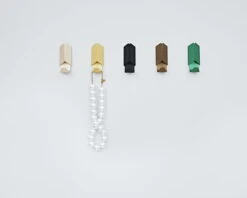 HAY Patère Volet, 2 pièces, Noir -Hay Volet Hook