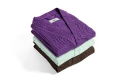 HAY Peignoir Waffle, Taille Unique, Violet Vif 7 HAY Peignoir Waffle, Taille Unique, Violet Vif -Hay Waffle Bathrobe family 05