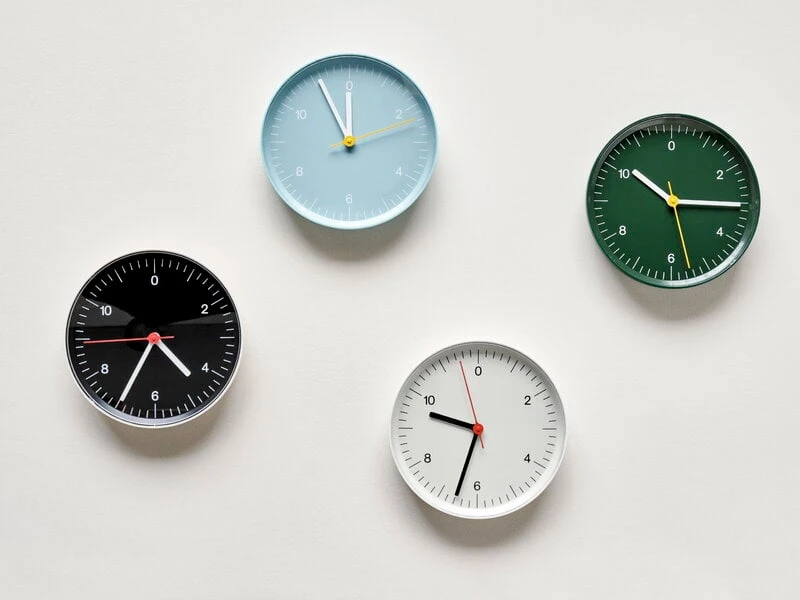 HAY Wall Clock, Vert 5 HAY Wall Clock, Vert – Image 5