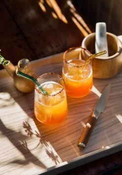 HAY 6 pailles Sip Swirl, Verre 10 HAY 6 pailles Sip Swirl, Verre -Hay taco Ruoka1